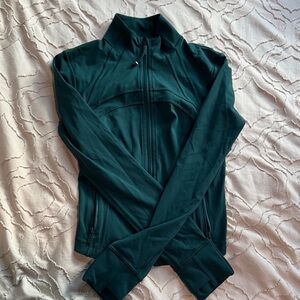 Storm Teal Define Jacket Cropped - Size 4